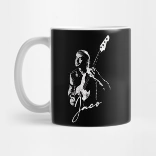 Jaco Pastorius // Vintage Style Fan Artwork Mug